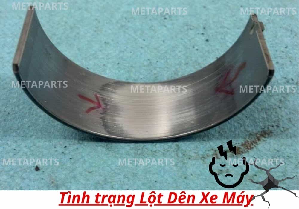 lột dên xe máy