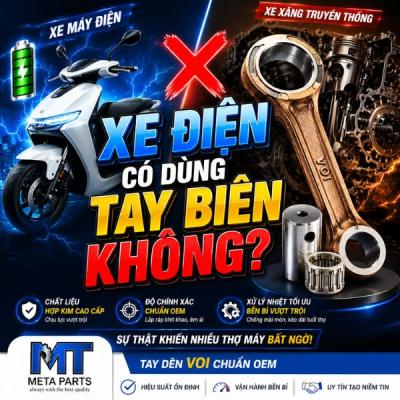 Xe máy điện hiện nay có sử dụng tay biên không?