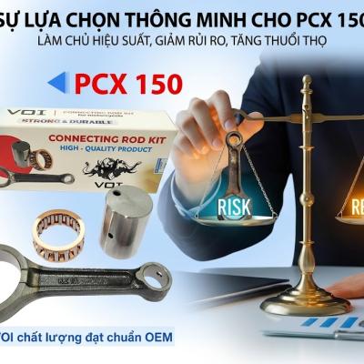 Bỏ qua chiêu trò, chọn tay dên VOI PCX150 để giữ chữ tín cho cửa tiệm.